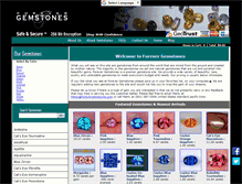 Tablet Screenshot of forevergemstones.com